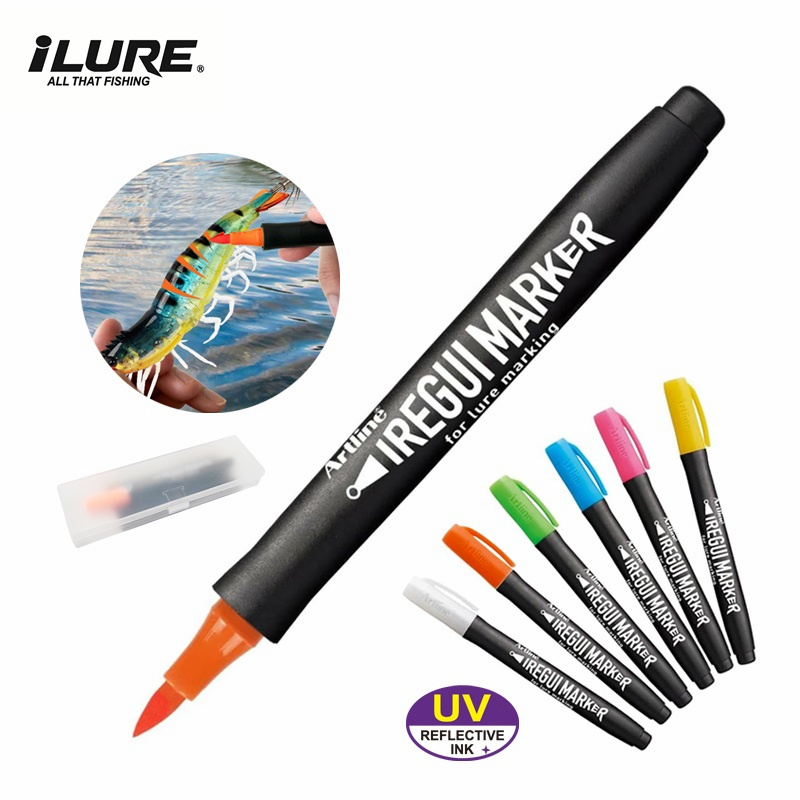 Soft Plastic Lure - Alat Pancing Baru: Pena Cat Fluoresen