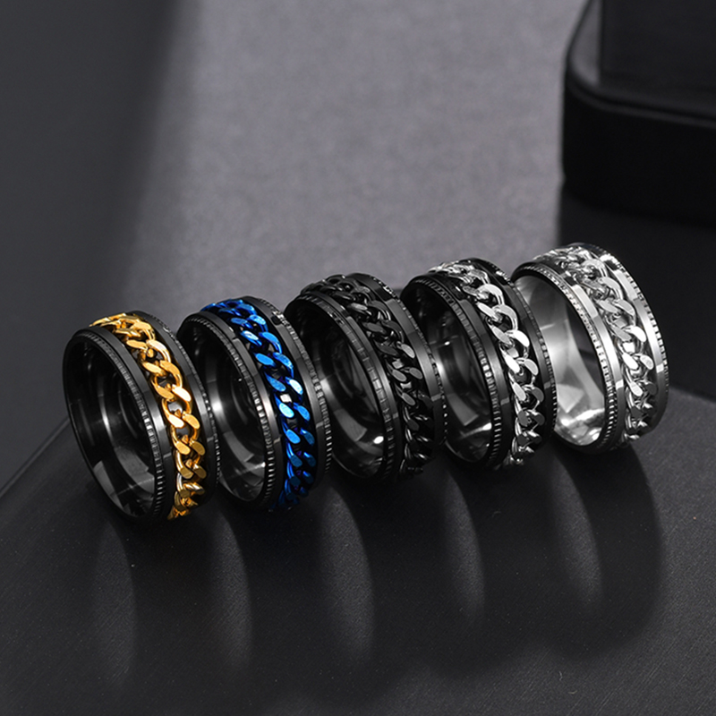 Quality Fishing Equipment - Cincin Pria Wanita, perhiasan keren Stainless