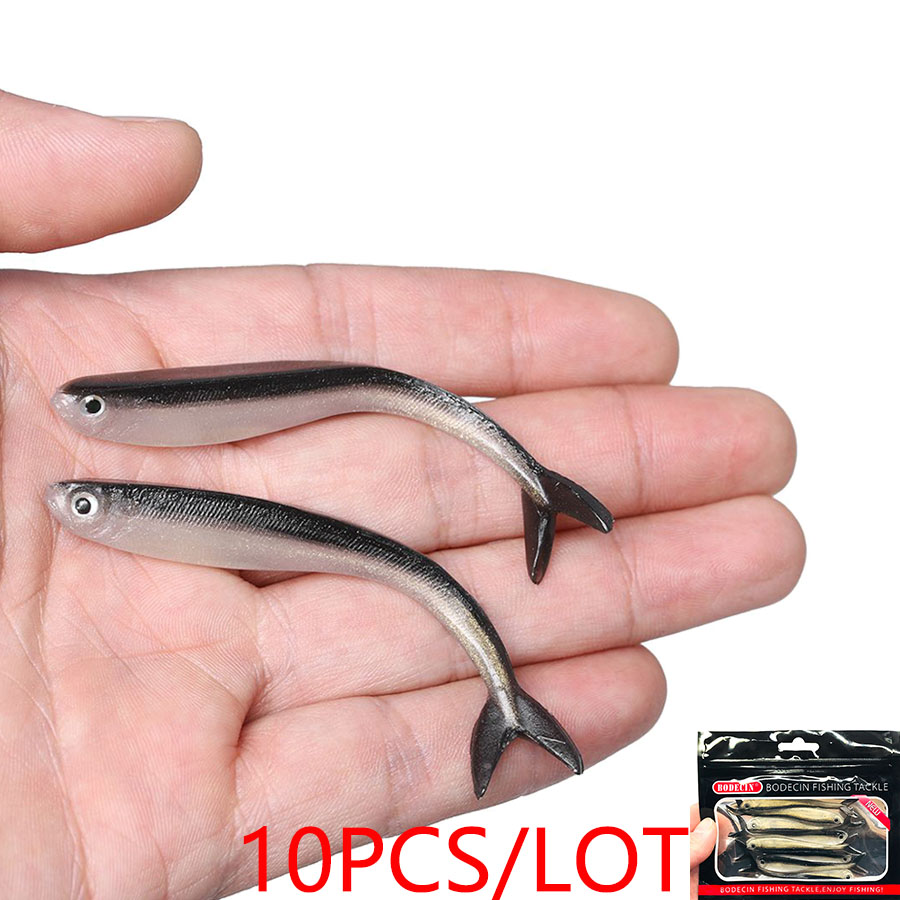 Soft Plastic Lure - Mudah Shiner Wobbler Jigging cacing bionik