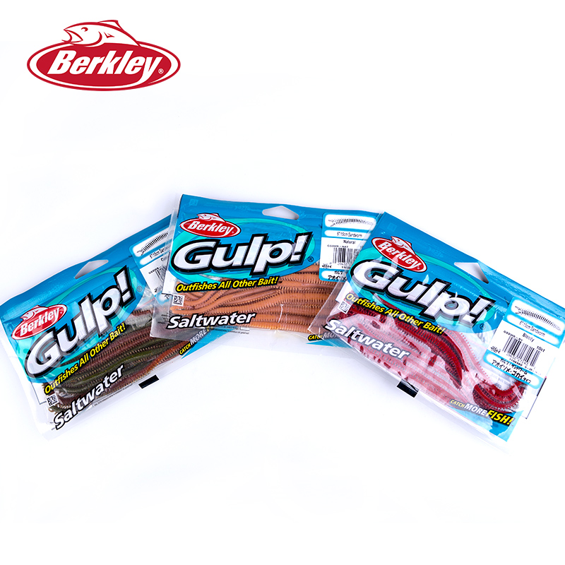 Fishing Equipment Brands - Umpan Cacing Berkley Brand Gulp Asli