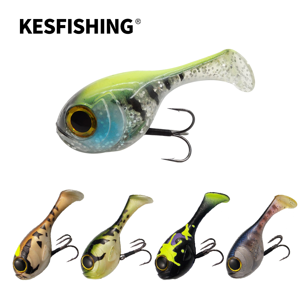 Soft Plastic Lure - KESFISHING Umpan Lunak Balloonfish 82mm Kualitas