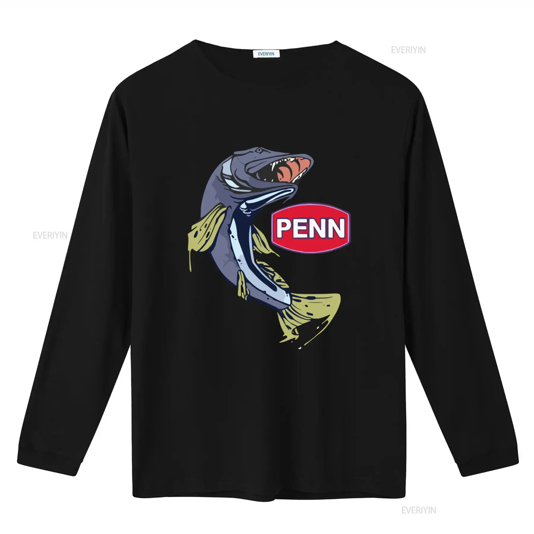 Kaos Hitam Pria Logo Perusahaa - Fishing Equipment In China ulasan dan harga