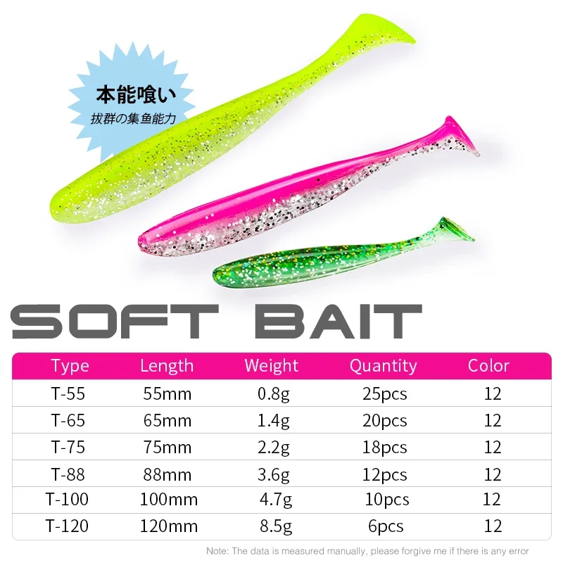Tsuroya ukuran baru 100mm 120m - Soft Plastic Lure ulasan dan harga
