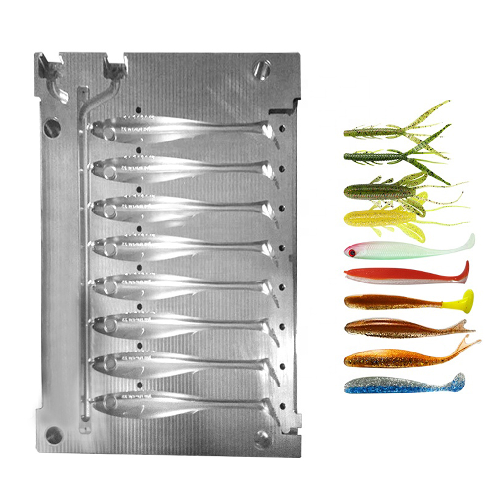 Cetakan Umpan Ikan Lunak Custo - Soft Plastic Lure ulasan dan harga