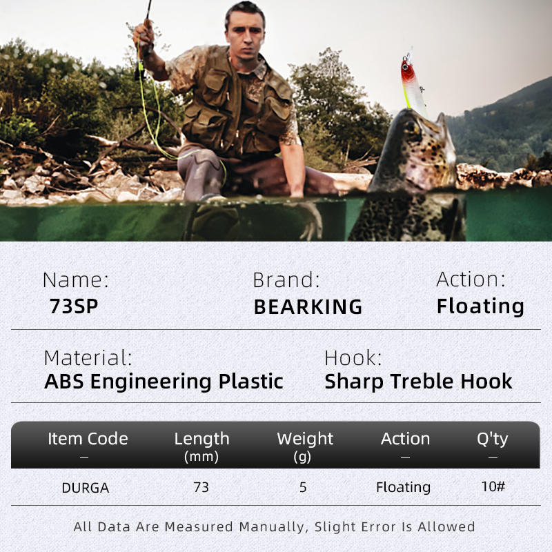 BEARKING Model Baru 73Mm 5G Um - Quality Fishing Equipment ulasan dan harga