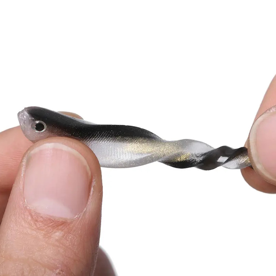 Mudah Shiner Wobbler Jigging c - Soft Plastic Lure ulasan dan harga