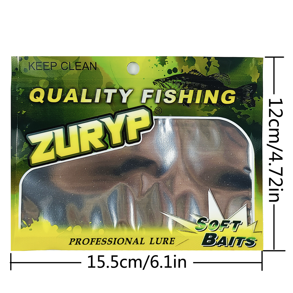 100 buah tas kemasan butik ump - Soft Plastic Lure ulasan dan harga