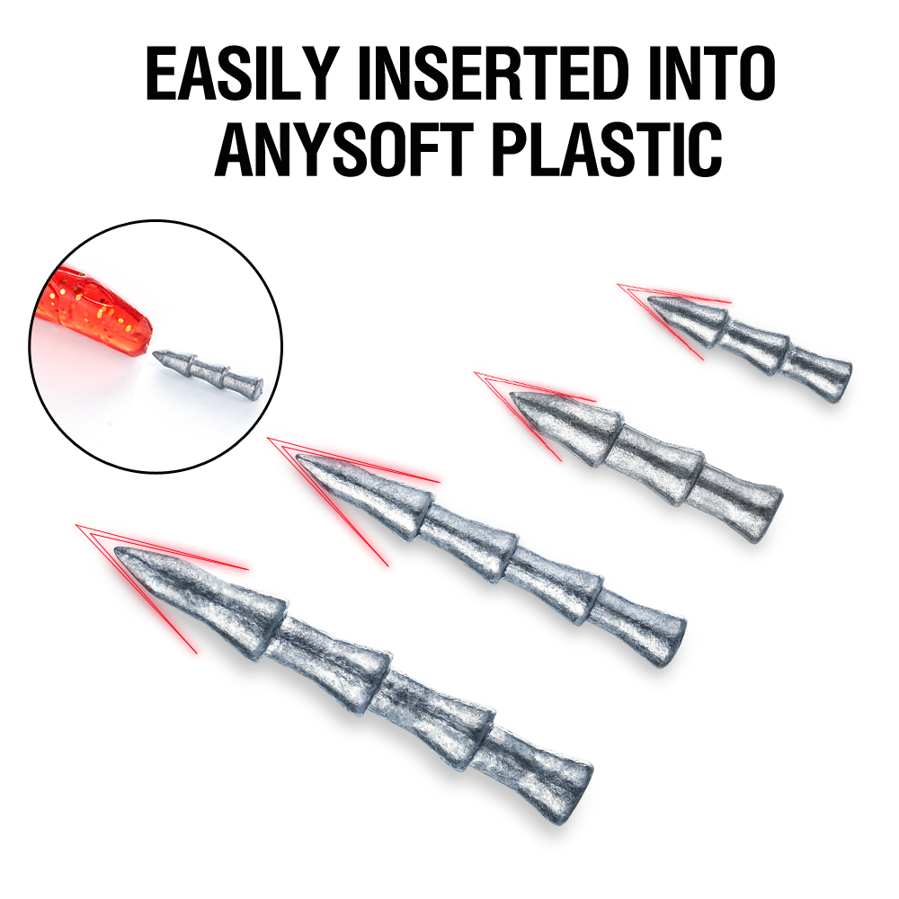 30Pcs Pemberat Pancing Tungste - Soft Plastic Lure ulasan dan harga